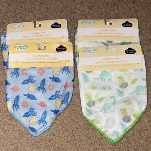 4 Bandana Bibs